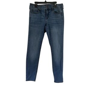 Aeropostale Jeans Blue Womens Size 8 Regular Low Rise Jegging Casual GUC
